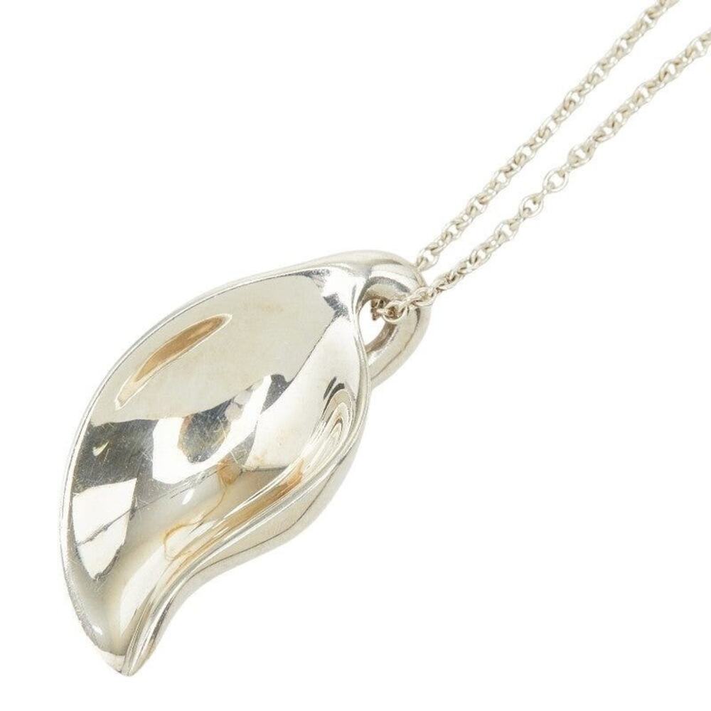 Tiffany & Co. Leaf Motif Sterling Silver 925 Necklace